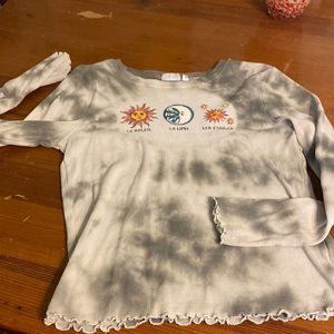 Mighty fine Long sleeve Celestrial top